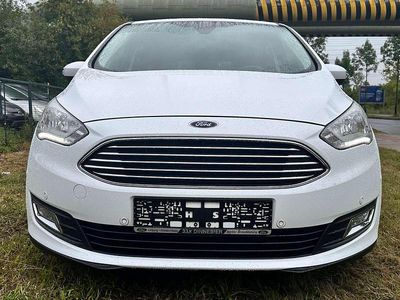 Gebraucht Ford C-MAX Titanium 125 PS (91 kW) 2018 Weiß Van / Kleinbus