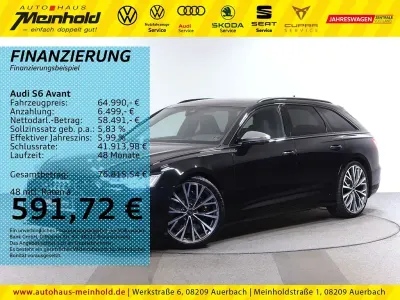 Gebraucht Audi S6 Ambiente 344 PS (253 kW) 2024 Mythosschwarz metallic Kombi
