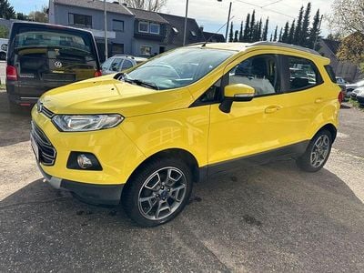 Usata Ford Ecosport Titanium 125 CV (91 kW) 2015 Giallo SUV
