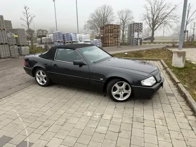 Brugt Mercedes SL300 190 HK (139 kW) 1992 Sort Cabriolet