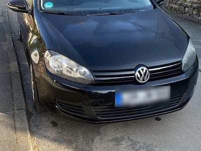 Gebraucht VW Golf VI 80 PS (58 kW) 2009 Schwarz Kleinwagen