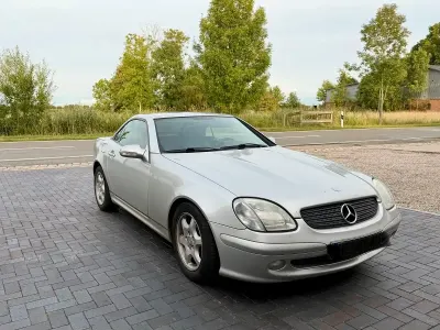 Gebraucht Mercedes SLK200 2001 Silber Cabrio