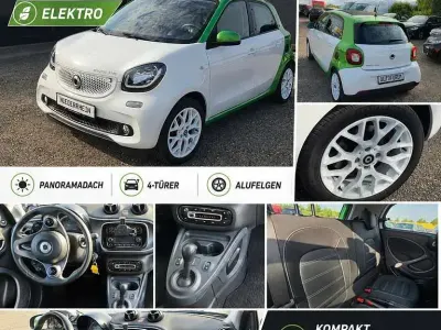 Usata Smart ForFour Electric Drive 41 kW (56 CV) 2018 Verde Utilitaria