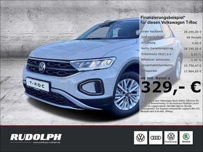 Gebraucht VW T-Roc Life 116 PS (85 kW) 2024 Grau SUV