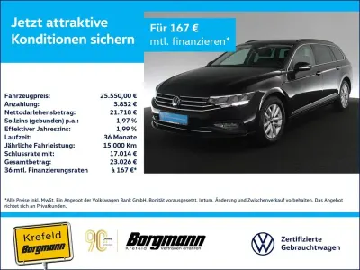 Gebraucht VW Passat Business 150 PS (110 kW) 2022 Deep black perleffekt (metallic) Kombi