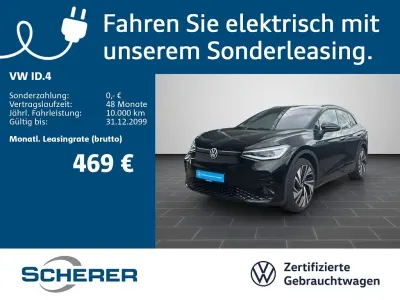 Brugt VW ID.4 GTX 219 kW (299 HK) 2023 Sort SUV