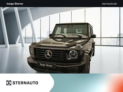 Obsidianschwarz metallic Gebraucht 2024 Mercedes G450 AMG line SUV | 157.980 € (Etwas zu teuer)