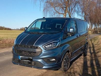 Gebraucht Ford Tourneo 185 PS (136 kW) 2021 Blau Van / Kleinbus