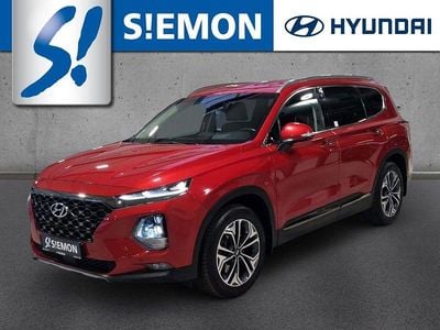 Gebraucht Hyundai Santa Fe Premium 200 PS (147 kW) 2018 Rot SUV