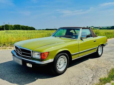 Usata Mercedes SL380 204 CV (150 kW) 1981 Verde Cabrio
