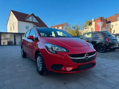 Usado Opel Corsa Selection 69 HP (50 kW) 2018 Vermelho Citadino