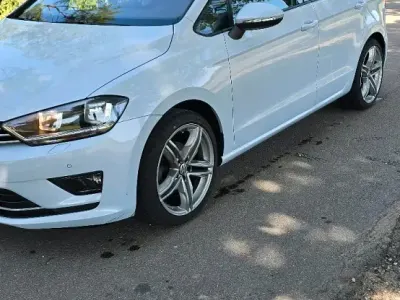 Gebraucht VW Golf Sportsvan Sound 110 PS (80 kW) 2017 Weiß Van / Kleinbus