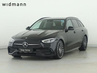 Gebraucht Mercedes C300 AMG 265 PS (194 kW) 2023 Metalliclack obsidianschwarz Kombi