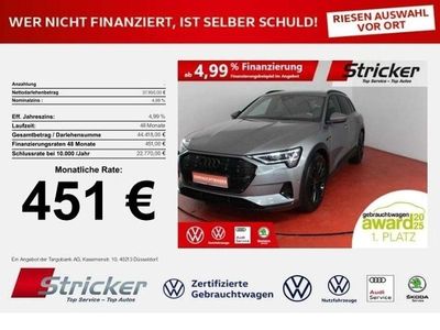Taifungrau metallic (metallic) Gebraucht 2022 Audi e-tron SUV | 37.950 € (Fairer Preis)