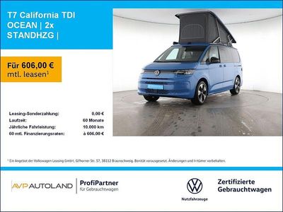 Second-hand VW California California 150 CP (110 kW) 2025 Albastru Van