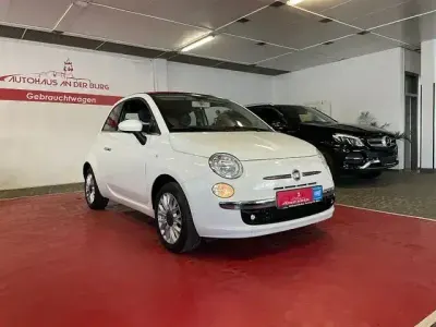 Gebraucht Fiat 500 Lounge 69 PS (50 kW) 2014 Weiß Cabrio