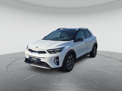 Gebraucht Kia Stonic Platinum Edition 120 PS (88 kW) 2021 Schneeweiß/schwarz SUV