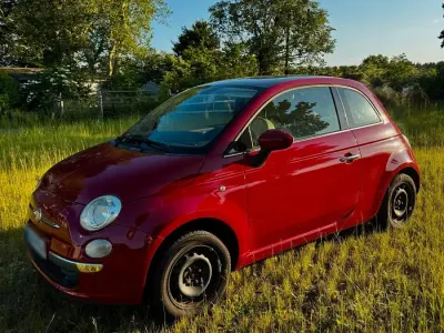 Gebraucht Fiat 500 69 PS (50 kW) 2009 Rot Cabrio