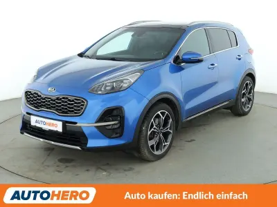 Używany Kia Sportage GT-Line 185 KM (136 kW) 2019 Niebieski SUV
