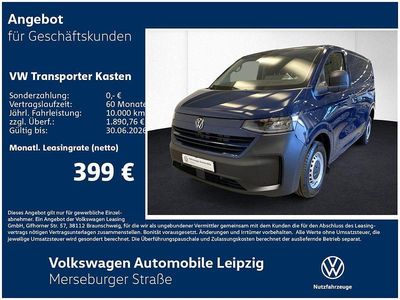 Neu VW Transporter 150 PS (110 kW) 2026 Blau Van