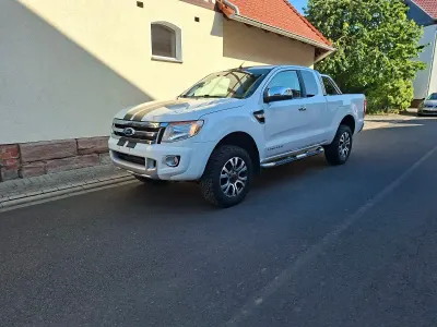 Gebraucht Ford Ranger Limited 150 PS (110 kW) 2014 Weiß Pickup