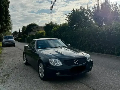 Gebraucht Mercedes SLK200 163 PS (119 kW) 2003 Schwarz Cabrio
