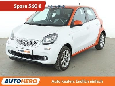 Gebraucht Smart ForFour Basis 71 PS (52 kW) 2019 Weiß Kleinwagen