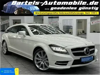Używany Mercedes CLS500 Shooting Brake AMG line 408 KM (300 kW) 2013 Biały Kombi