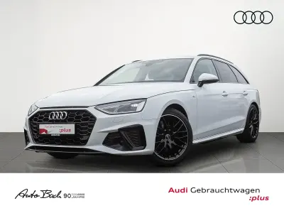 Gebraucht Audi A4 S-Line 163 PS (119 kW) 2023 Gletscherweiß metallic Kombi