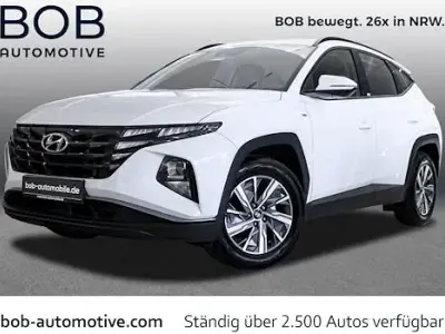 Gebraucht Hyundai Tucson Select 150 PS (110 kW) 2021 Weiß SUV