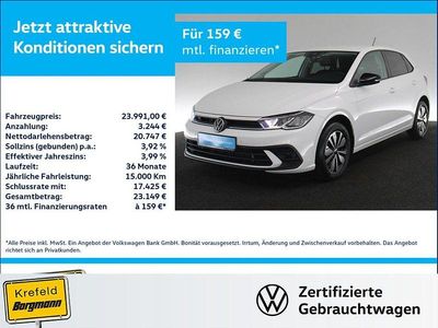 Gebraucht VW Polo Goal 116 PS (85 kW) 2025 Weiß Kleinwagen