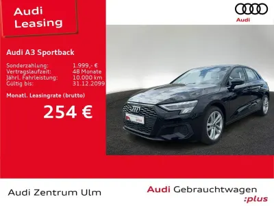 Gebraucht Audi A3 110 PS (80 kW) 2023 Brillantschwarz Limousine