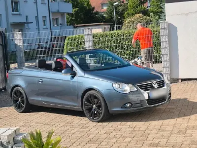 Gebraucht VW Eos 122 PS (89 kW) 2008 Grau Cabrio