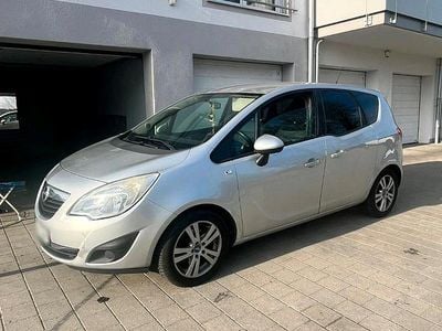 Gebraucht Opel Meriva 116 PS (85 kW) 2010 Silber Van / Kleinbus