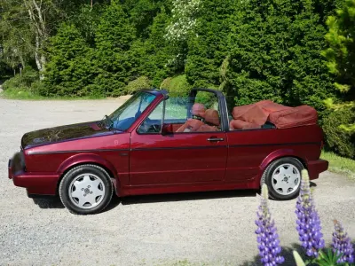 Gebraucht VW Golf Cabriolet 98 PS (72 kW) 1990 Rot Cabrio