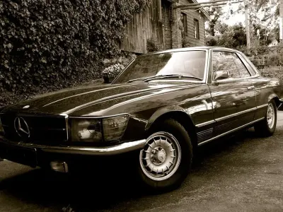 Gebraucht Mercedes SLC280 252 PS (185 kW) 1975 Blau Coupé