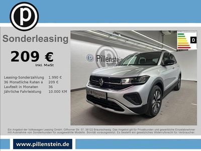 Gebraucht VW T-Cross Goal 116 PS (85 kW) 2026 Silber SUV