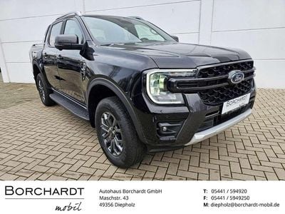 Nuova Ford Ranger Wildtrack 205 CV (150 kW) 2025 Nero Pick-up