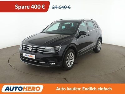 Gebraucht VW Tiguan Highline 179 PS (131 kW) 2018 Deep black SUV