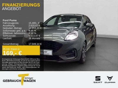Grau Gebraucht 2022 Ford Puma ST-Line X SUV | 15.480 € (Guter Preis)