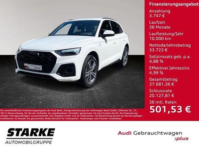 Usata Audi Q5 S-Line 204 CV (150 kW) 2021 Bianco SUV