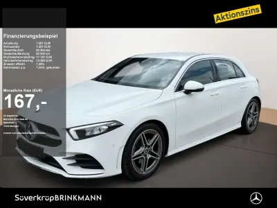 Gebraucht Mercedes A200 Premium 163 PS (119 kW) 2018 Weiß Limousine