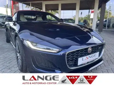 Gebraucht Jaguar F-Type R-Dynamic 450 PS (330 kW) 2021 Portofino blue Cabrio