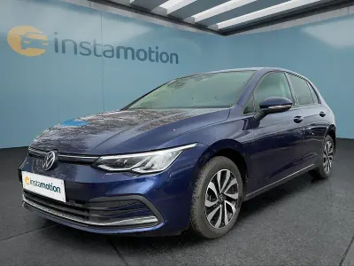 Usata VW Golf VIII 150 CV (110 kW) 2022 Blu Utilitaria