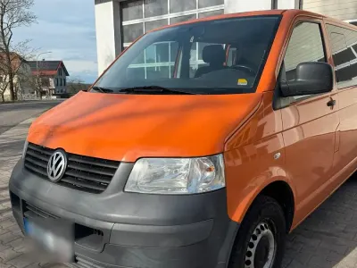 Usata VW Transporter 84 CV (61 kW) 2009 Arancione Furgone