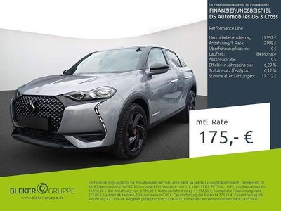 Begagnad DS Automobiles DS3 Crossback Performance 155 HK (114 kW) 2019 Grå SUV