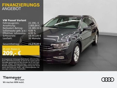 Grau Gebraucht 2022 VW Passat Business Kombi | 22.190 € (Fairer Preis)