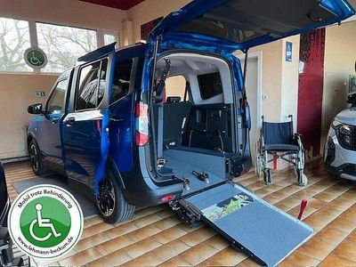 Neu Ford Tourneo Courier 125 PS (91 kW) 2025 Blau Van / Kleinbus