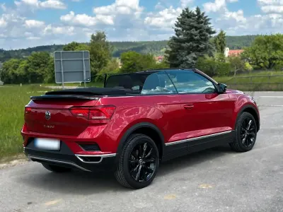 Używany VW T-Roc Cabriolet Style 110 KM (80 kW) 2021 Czerwony Kabriolet