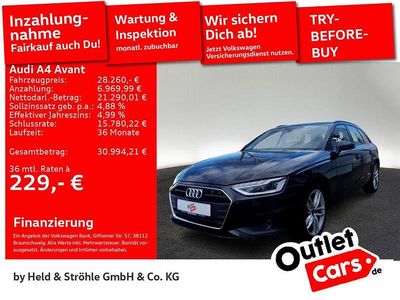 Brugt Audi A4 Performance 204 HK (150 kW) 2023 Sort Stationcar